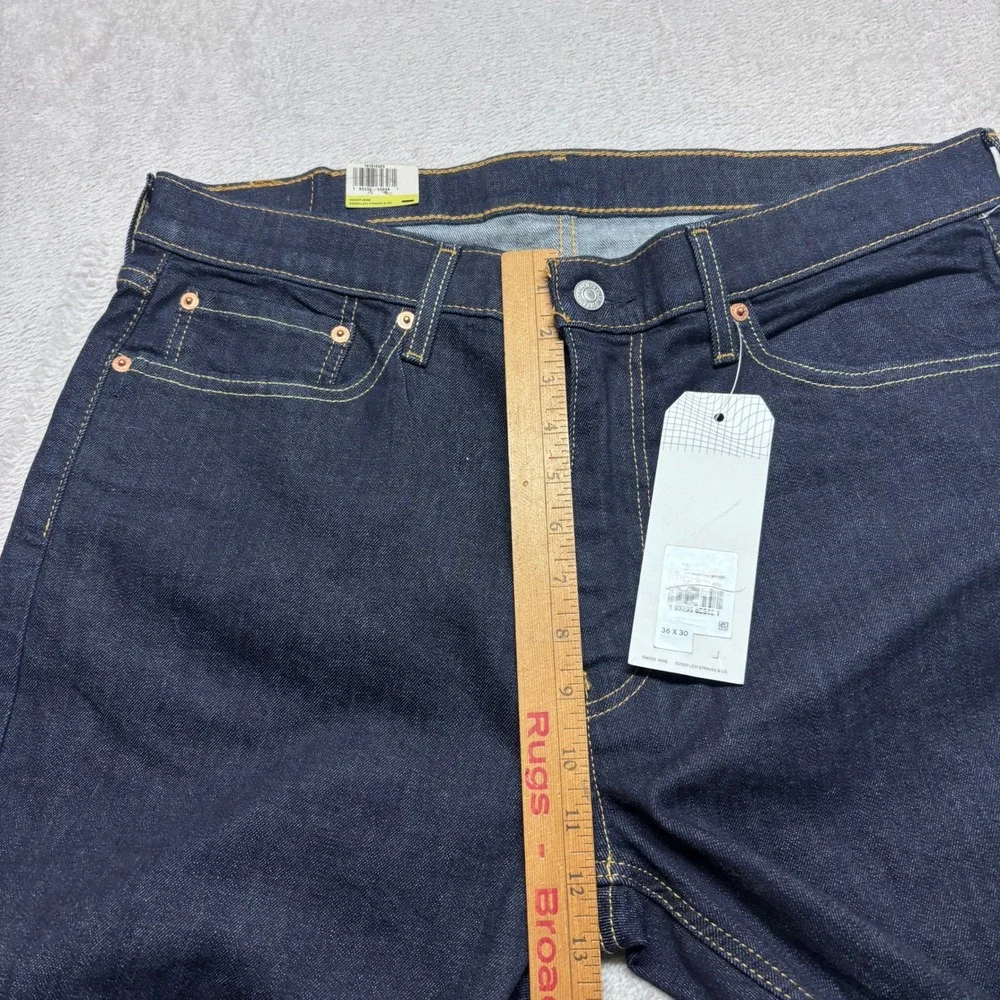 NWT Levis 541 Athletic Taper Jeans Mens 36x30 Dark Wash Blue Stretch Denim